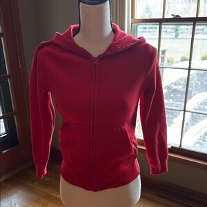 Red Hoodie from Gap. Worn once